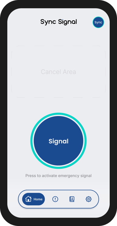 Sync Signal App Interface